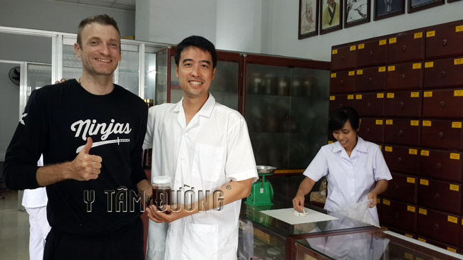 BS Trường và Mr Sean Trace